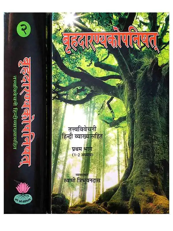 बृहदारण्यकोपनिषत्त  Brihdaranyakopnishatt (set of 2 Vol.) - Retail Maharaj