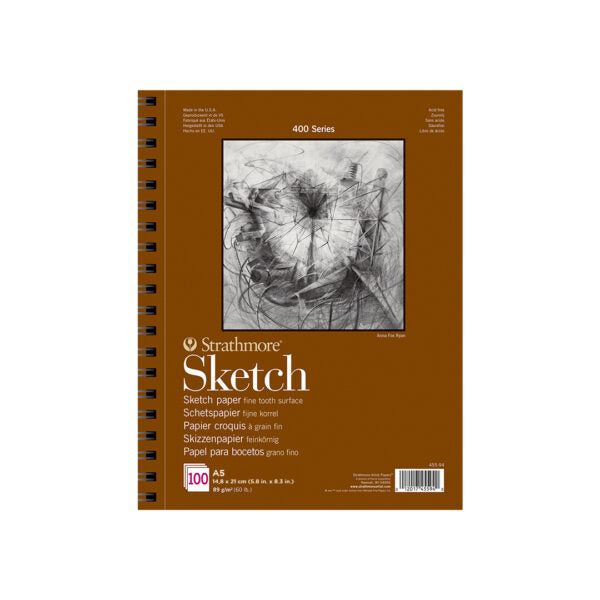 Strathmore 400 Series Sketch Paper Pad Wire Bound