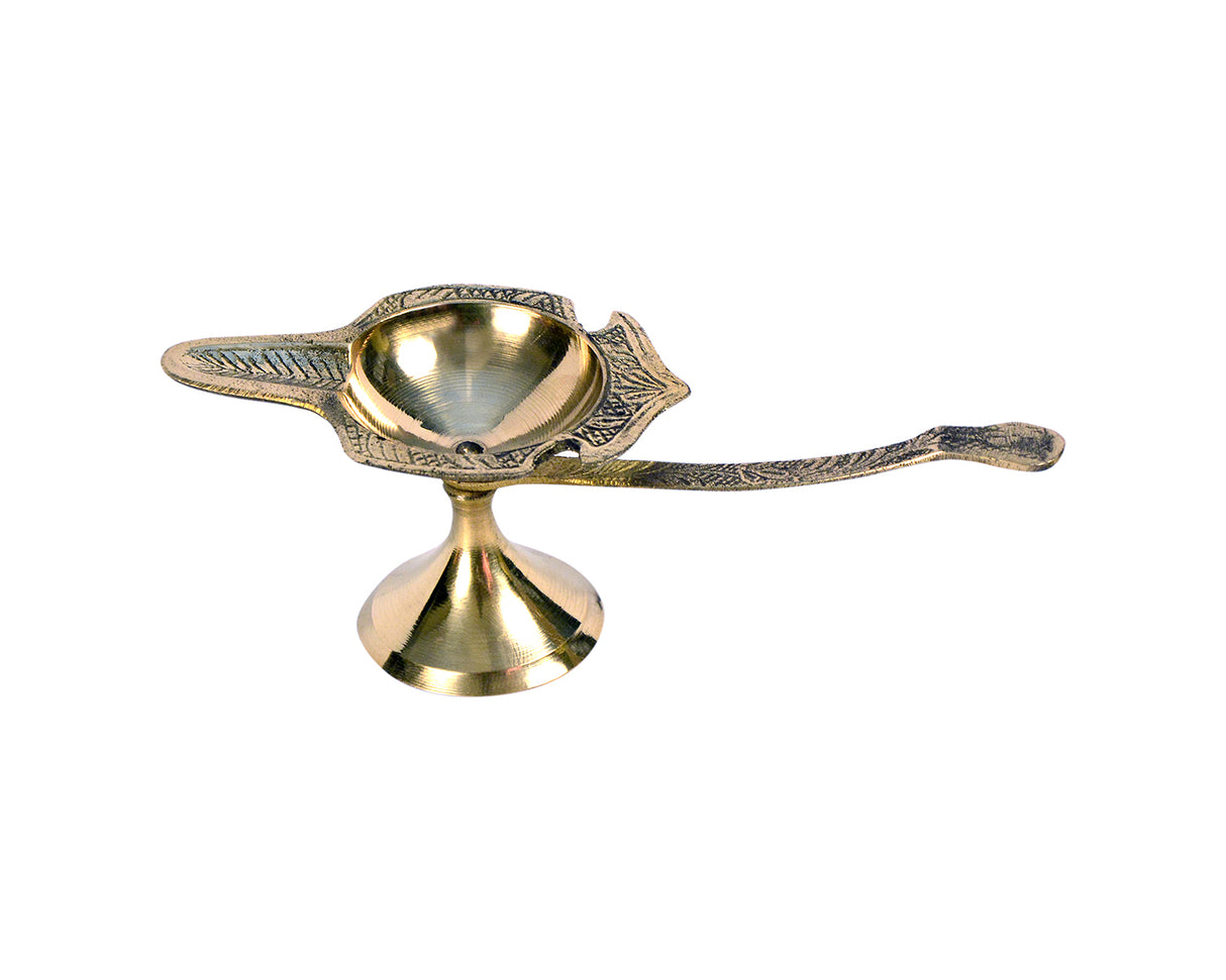 Arti Diya Stand - Traditional Stand for Performing Arti - Retail Maharaj