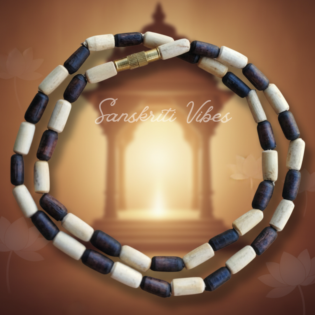 Rama Shyama Tulsi One Round Kanthi Mala – Premium Shyama Bliss Kanthi for Spiritual Devotion