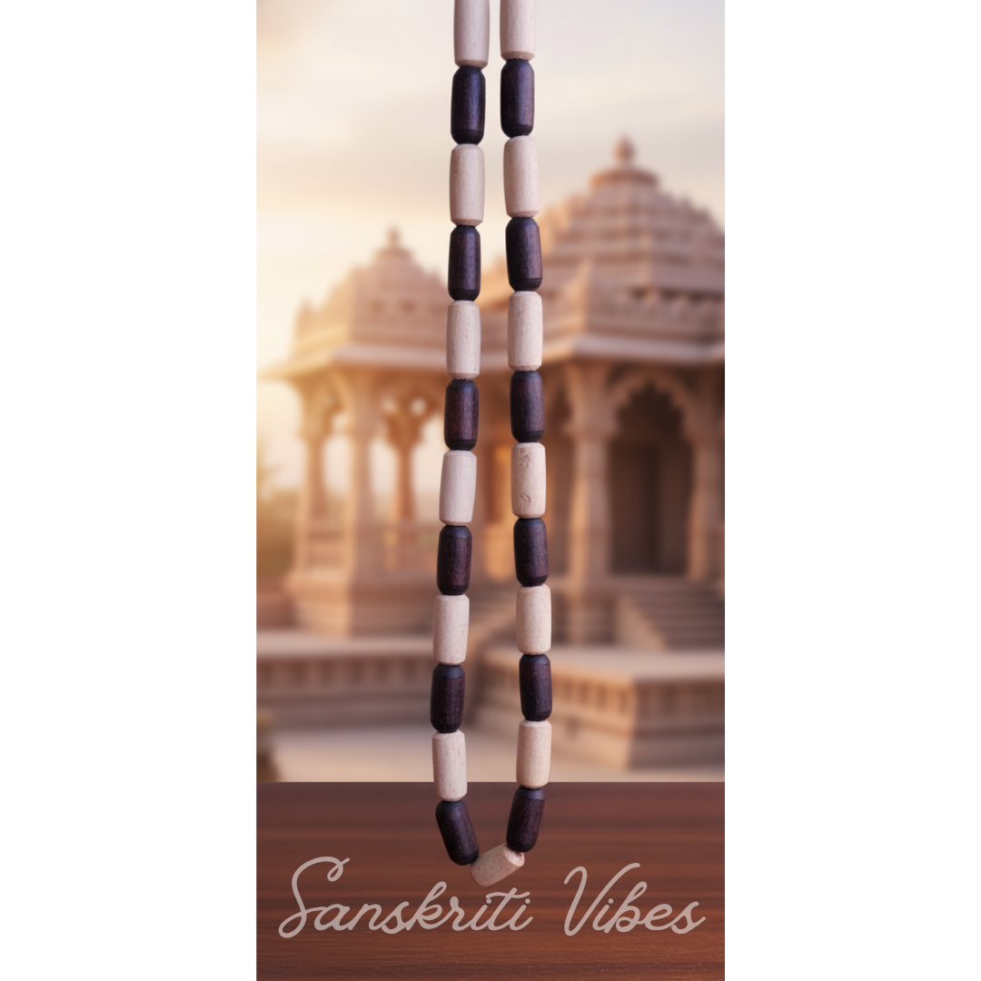 Rama Shyama Tulsi One Round Kanthi Mala – Premium Shyama Bliss Kanthi for Spiritual Devotion