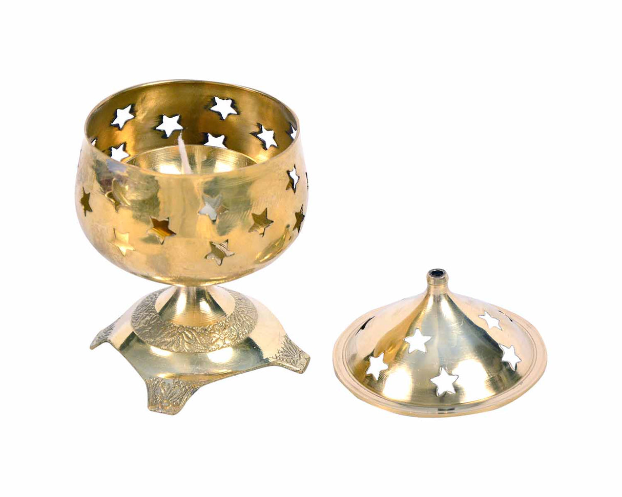 Akhand Diya Stand - Decorative Stand for Continuous Lighting - Retail Maharaj