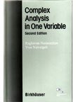 COMPLEX ANALYSIS IN ONE VARIABLE, 2ND EDITION - Retail Maharaj