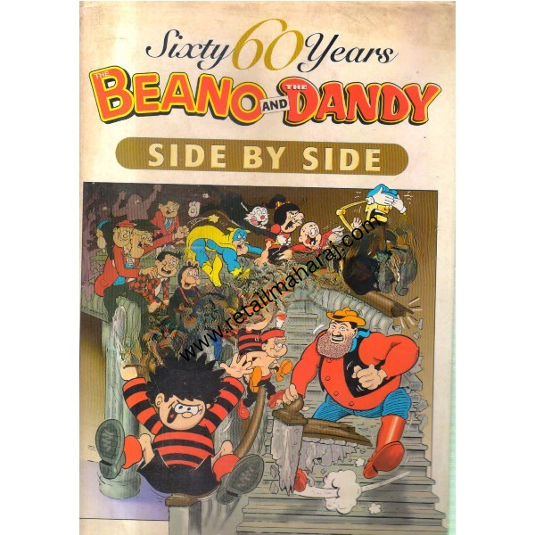 Sixty 60 Years The Beano and The Dandy, Side By Side 1st edition - Retail Maharaj