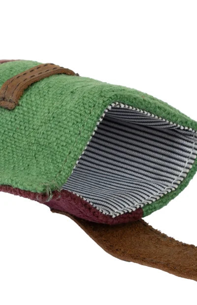 Jute & Leather Spec Cover Bag - Retail Maharaj