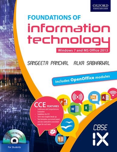 Foundations Of Information Technology Class 9: Windows 7 And Ms Office 2013 - Retail Maharaj