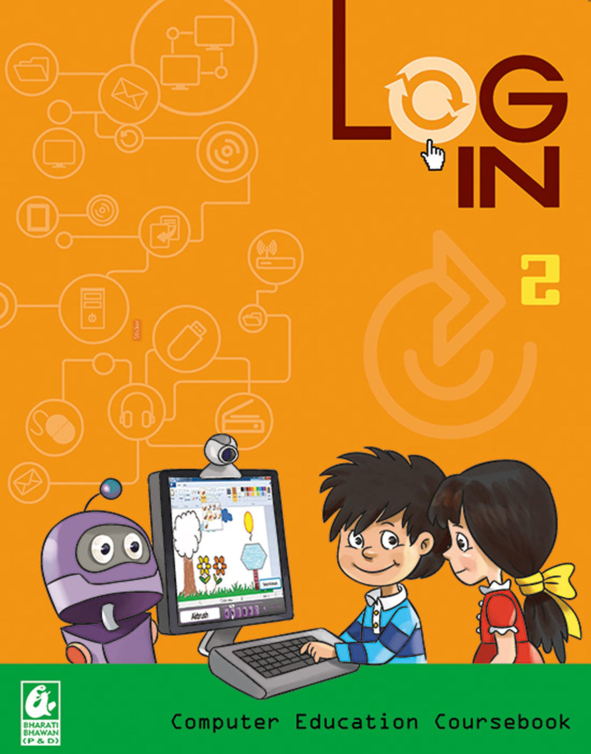 Log In - Computer Science Class 2 (English,Paperback) - Retail Maharaj