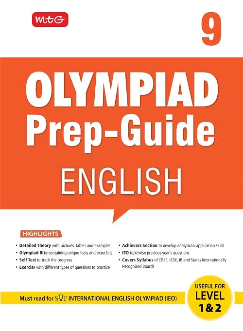 Mtg Olympiad Prep-Guide English Class 9 - Retail Maharaj