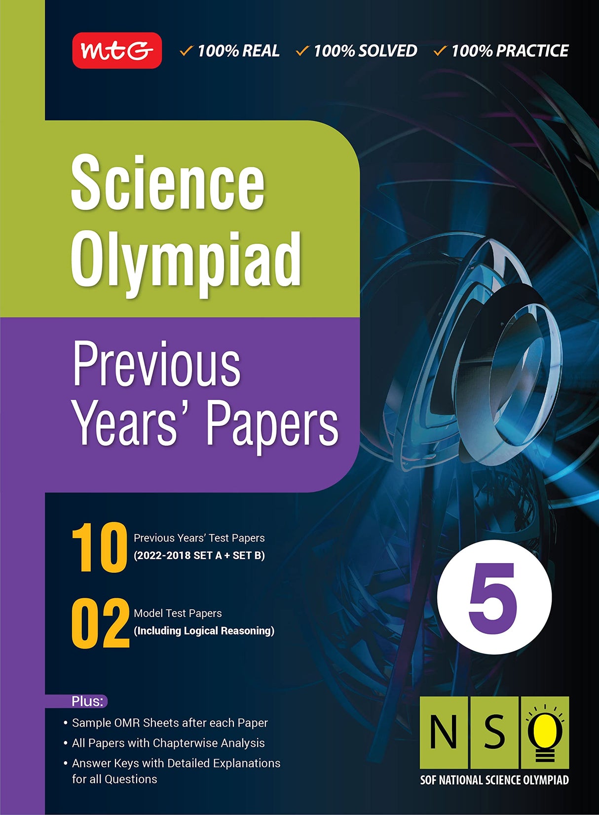 Mtg Science (Nso) Olympiad Previous Years Papers With Mock Test Papers Class 5 - Retail Maharaj