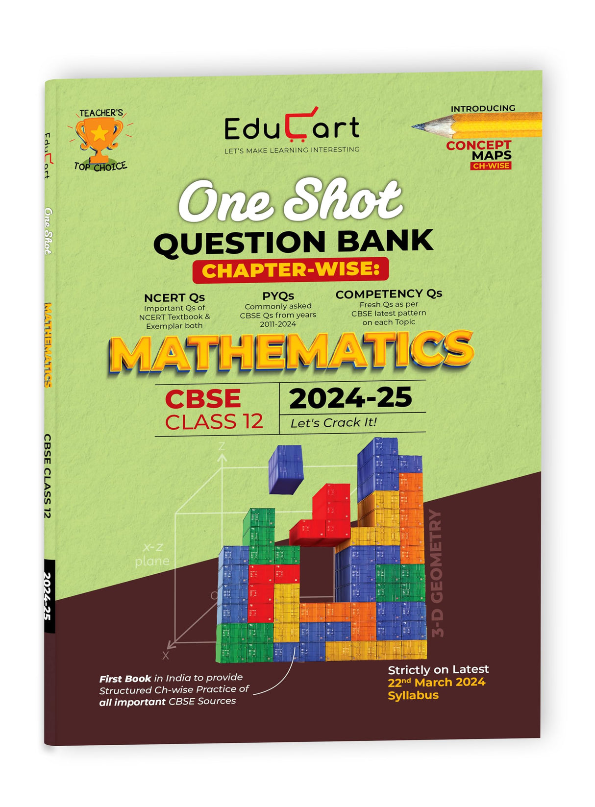 Cbse Class 12 Mathematics One Shot Question Bank 2024-25 - Retail Maharaj