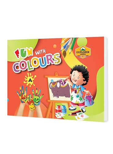 Fun With Colours Drawing Book For Nursery 3-5 Years Kids - Retail Maharaj