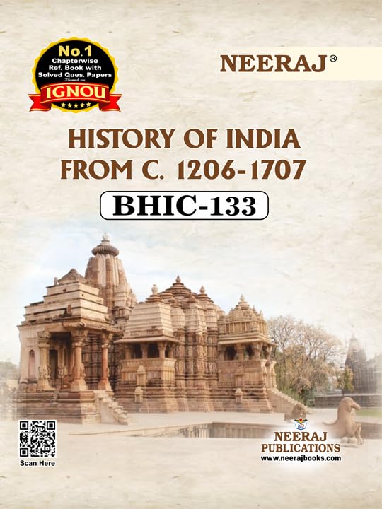 Neeraj Bhic-133 History Of India From C. 1206-1707 - Retail Maharaj