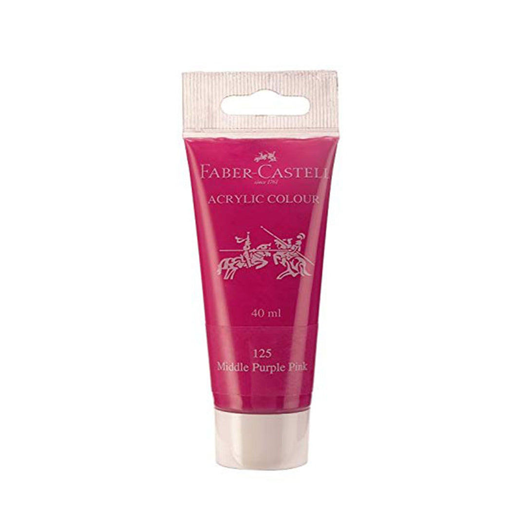 Faber Castell Artist Acrylic Colour Paint 40ml Tube High Pigment Finish