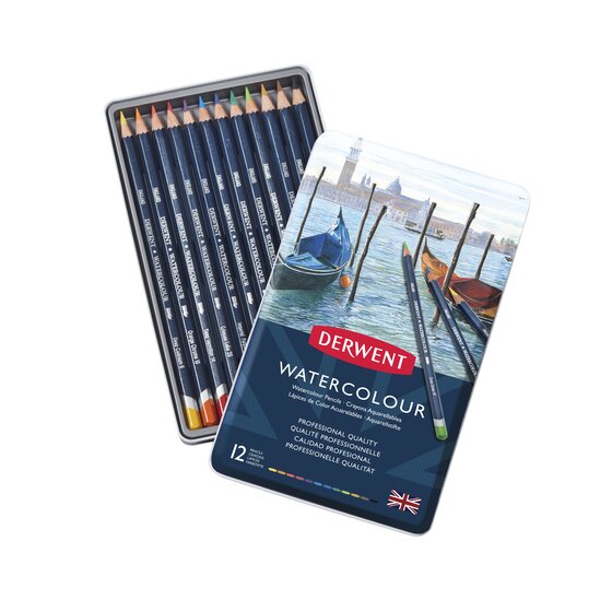 Derwent Watercolour Pencils Artist Sets for Subtle Watercolor Effects