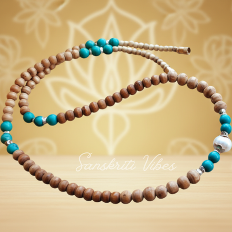 Real Pearl Moti Tulsi Kanthi Mala – Premium Quality Tulsi Beads with Real Pearls - Retail Maharaj