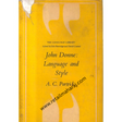 john donne language and style 1st edition - Retail Maharaj