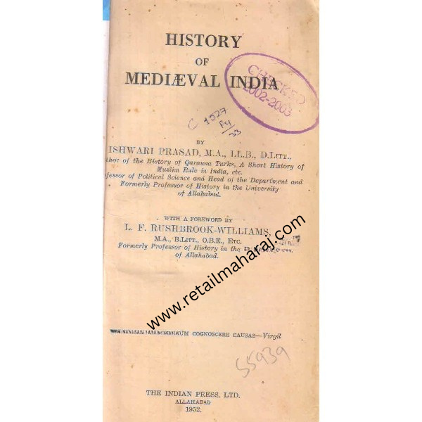 history of mediaeval india - Retail Maharaj