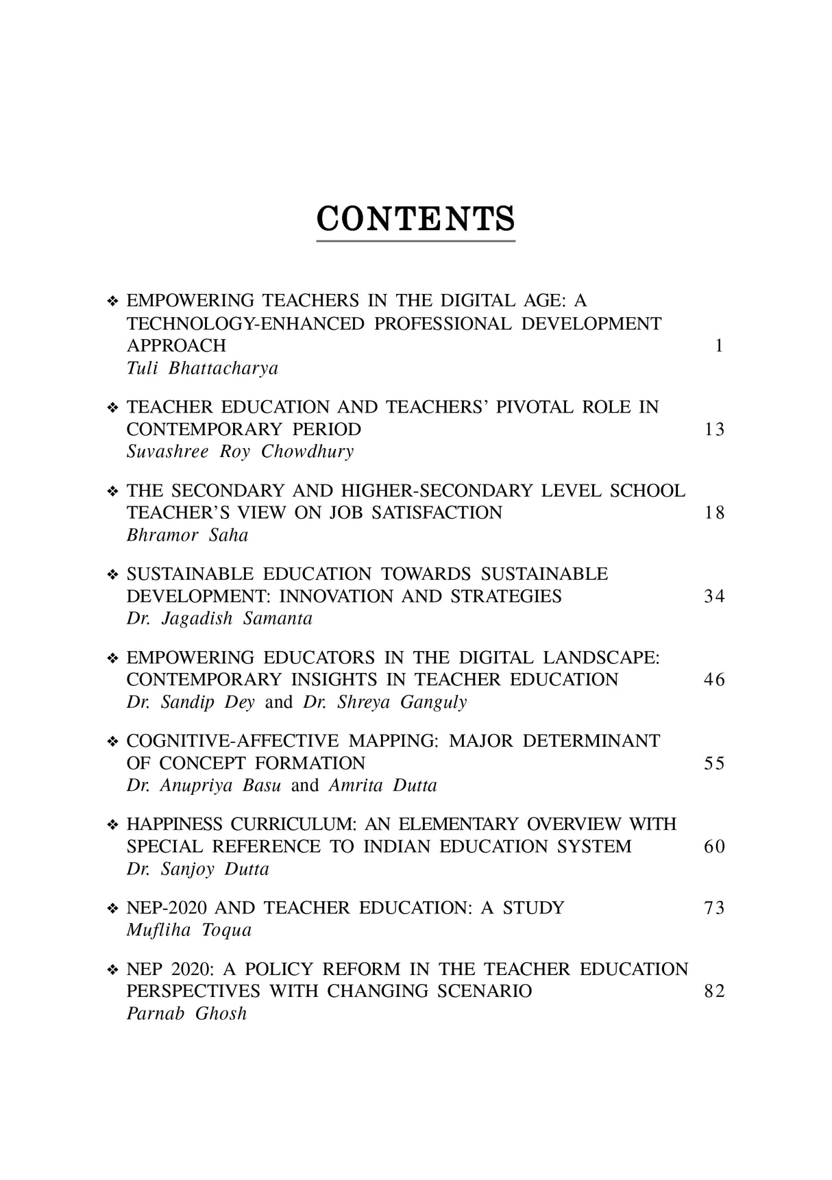 Teacher Education: Its contemporary Perspectives (English Version) - Retail Maharaj