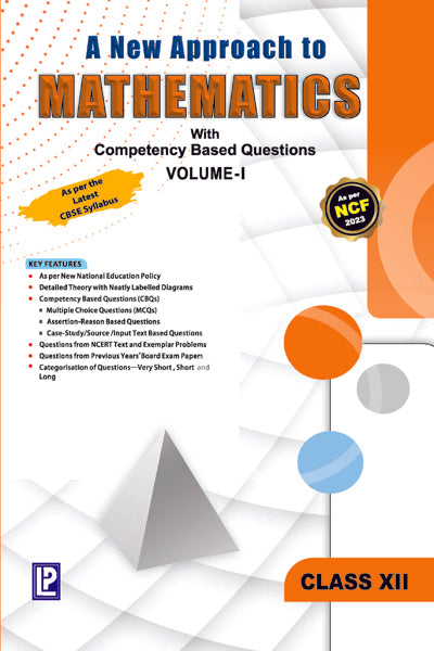 A New Approach to Mathematics with Competency based Questions, Vol-I & II - Retail Maharaj