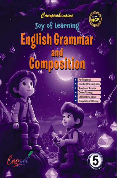 Comprehensive Joy Of Learning English Grammar And Composition -5 - Retail Maharaj