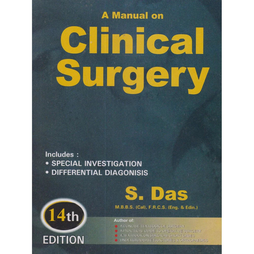 A Manual on Clinical Surgery - Retail Maharaj