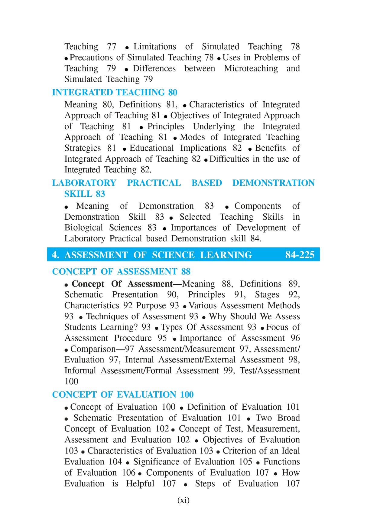 Pedagogy Of Life Science (English Version) Course- VII(B) 3rd Semester - Retail Maharaj