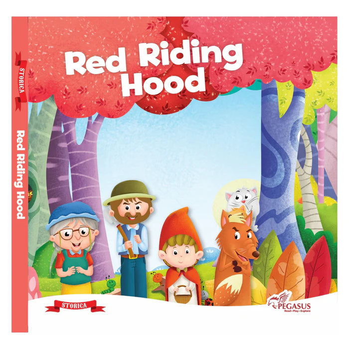 Finger Puppet Story Book - The Little Red Riding Hood - Retail Maharaj