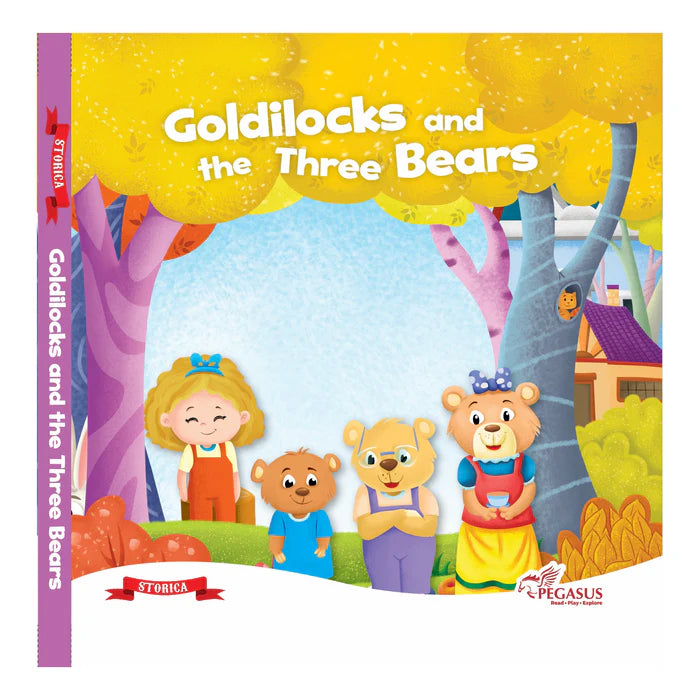 Finger Puppet Story Book - Goldilocks and three bears - Retail Maharaj