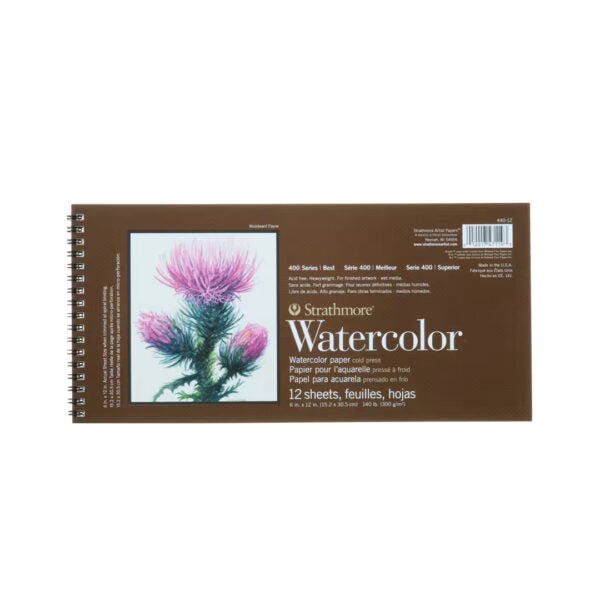 Strathmore 400 Series Watercolor Paper Pads Cold Press Professional Sheets