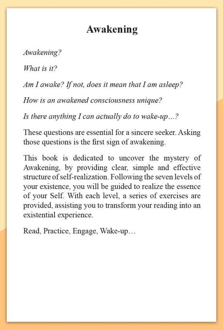 Awakening - Retail Maharaj