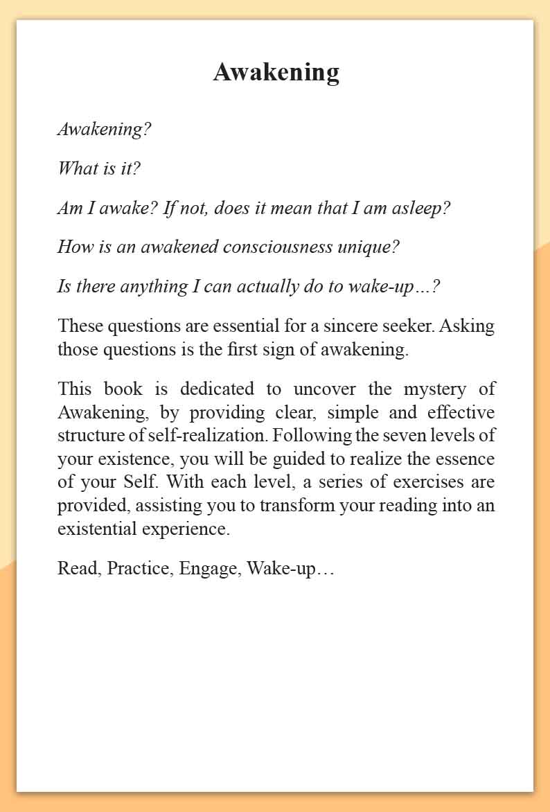 Awakening - Retail Maharaj