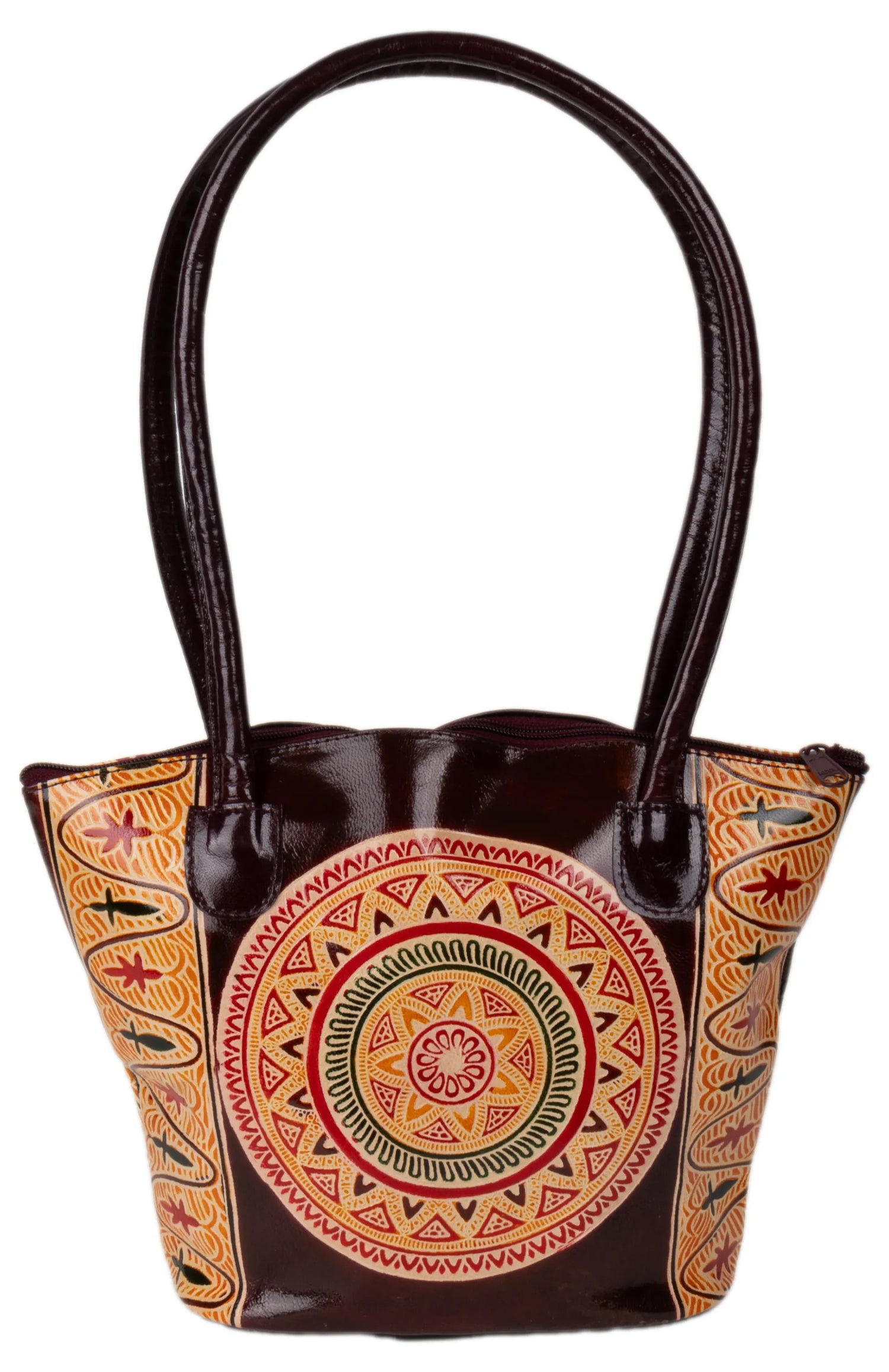 Shantiniketan Leather Ladies Handbag - Retail Maharaj
