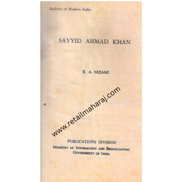 sayyid ahmad khan - Retail Maharaj