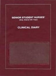 Senior Student Nurses Clinical Diary