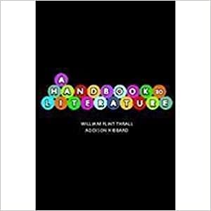 A Handbook to Literature - Retail Maharaj