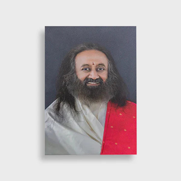 Premium Photo Print 14 x 20 inch of Gurudev Sri Sri Ravi Shankar – High-Resolution Spiritual Wall Art for Home & Office - Retail Maharaj