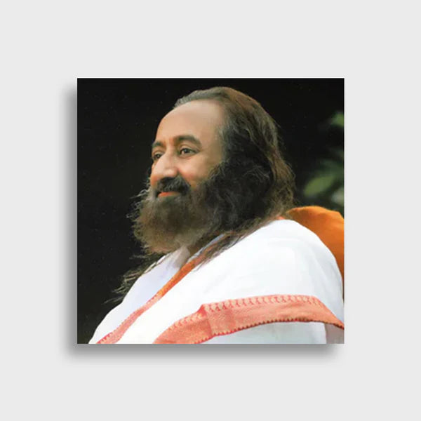 Premium Photo Print 18 x 18 inch of Gurudev Sri Sri Ravi Shankar – High-Resolution Spiritual Wall Art for Home & Office - Retail Maharaj