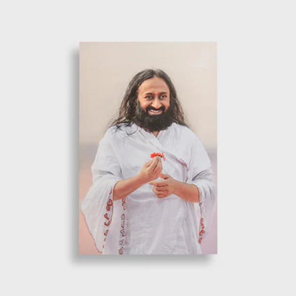 Premium Photo Print 12 x 18 inch of Gurudev Sri Sri Ravi Shankar – High-Resolution Spiritual Wall Art for Home & Office - Retail Maharaj