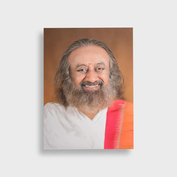 Premium Photo Print 12 x 16 inch of Gurudev Sri Sri Ravi Shankar – High-Resolution Spiritual Wall Art for Home & Office - Retail Maharaj