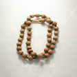 One Round Tulsi Beads Kanthi Mala with Green Crystal – Premium Quality - Retail Maharaj