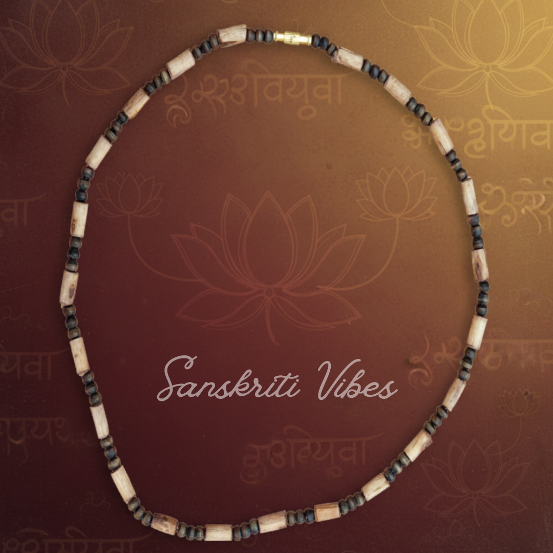 One Round Tulsi Kanthi Mala – Premium Quality, Handcrafted - Retail Maharaj