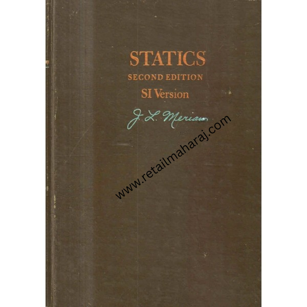 Statics Second Edition SI-Version - Retail Maharaj