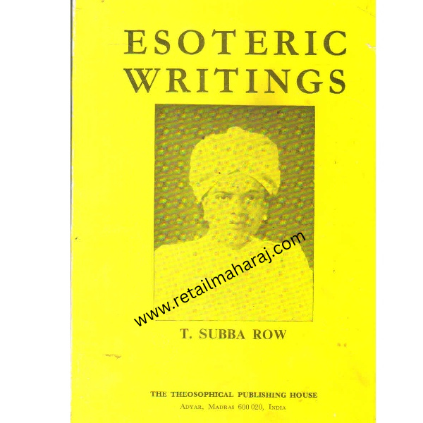 Esoteric writings - Retail Maharaj