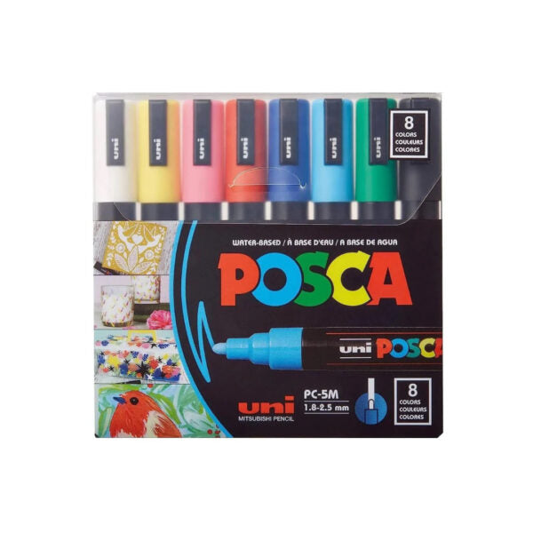 Uni Ball Posca Open Stock Paint Marker Sets Water Based Multi Surface Pens