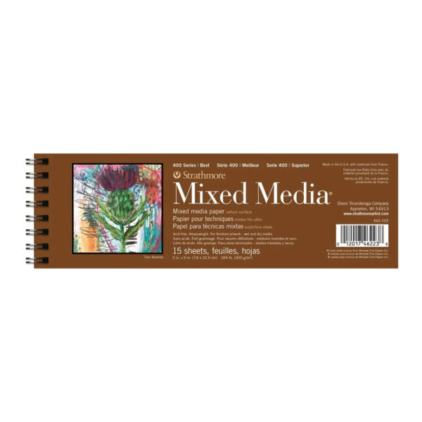 Strathmore 400 Series Mixed Media Art Paper Pad