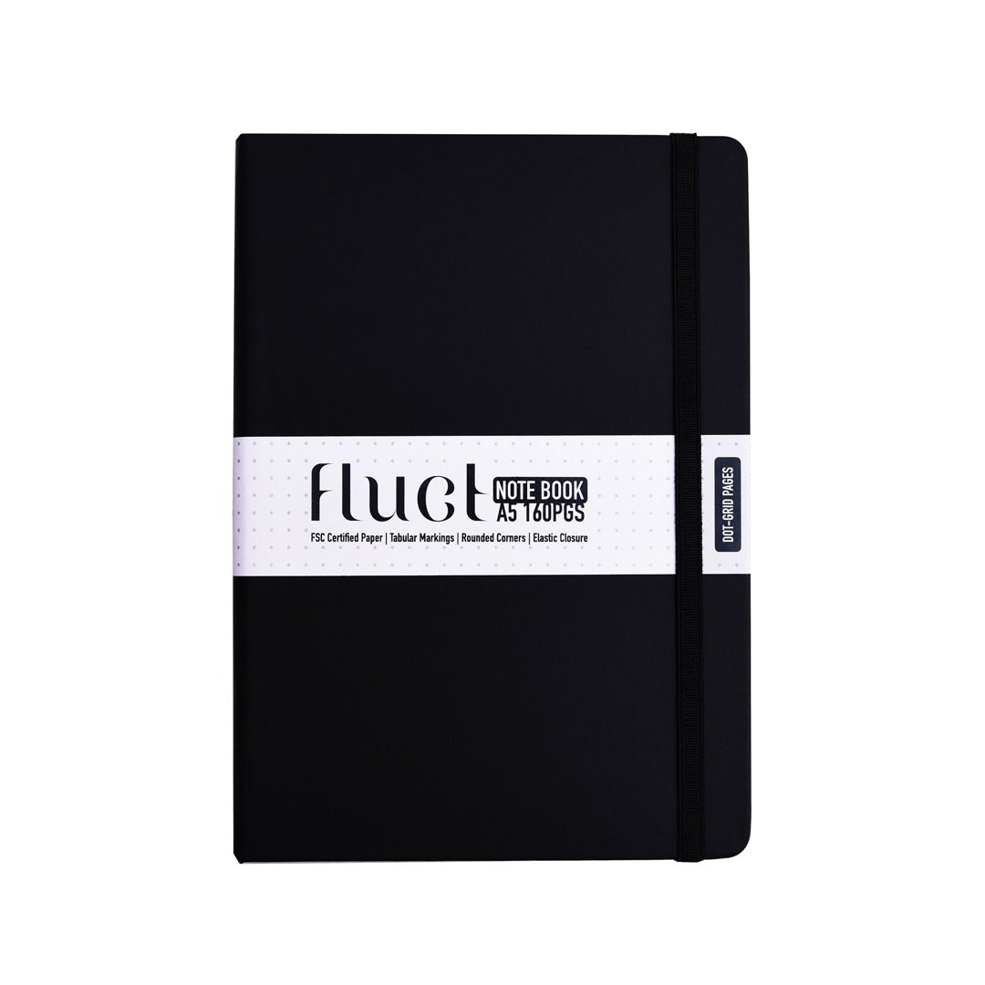 Anupam Fluct A5 Dot Grid Journal with Elastic Closure - Retail Maharaj