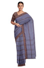 Santipuri Cotton Saree – Blue - Retail Maharaj