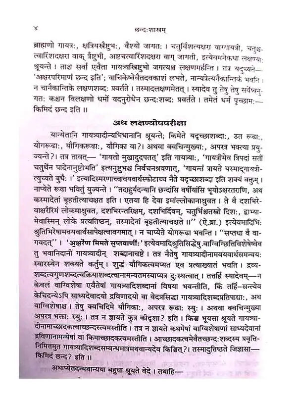 छन्द:शास्त्रम्  Chhandshastramm - Retail Maharaj