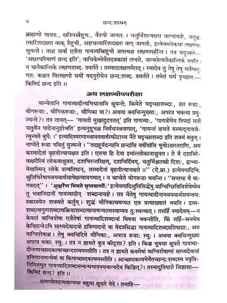 छन्द:शास्त्रम्  Chhandshastramm - Retail Maharaj