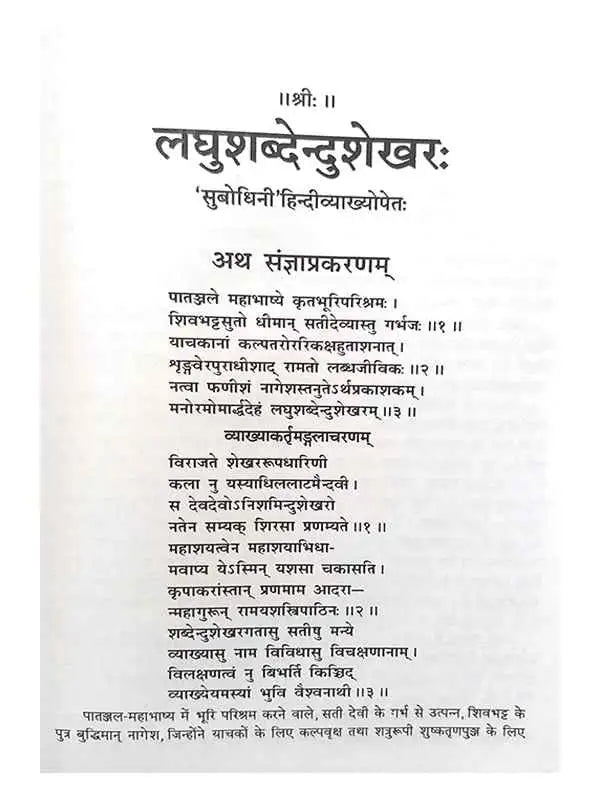 लघुशब्देन्दुशेखरः  Laghushabdendushekhar - Retail Maharaj